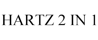 HARTZ 2 IN 1