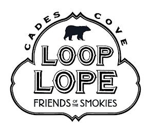 CADES COVE LOOP LOPE FRIENDS OF THE SMOKIES