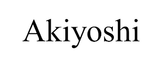 AKIYOSHI