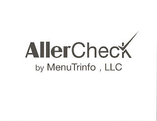 ALLERCHECK BY MENUTRINFO, LLC