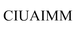 CIUAIMM