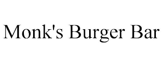 MONK'S BURGER BAR