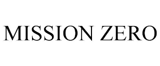 MISSION ZERO