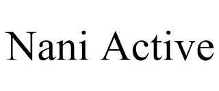 NANI ACTIVE