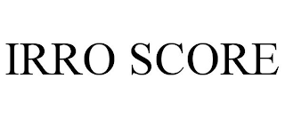 IRRO SCORE
