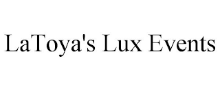 LATOYA'S LUX EVENTS