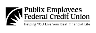 PUBLIX EMPLOYEES FEDERAL CREDIT UNION HELPING YOU LIVE YOUR BEST FINANCIAL LIFE