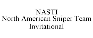 NASTI NORTH AMERICAN SNIPER TEAM INVITATIONAL