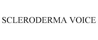 SCLERODERMA VOICE