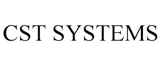 CST SYSTEMS