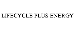 LIFECYCLE PLUS ENERGY