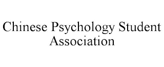 CHINESE PSYCHOLOGY STUDENT ASSOCIATION