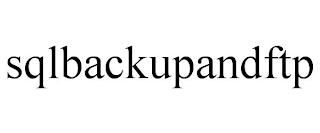 SQLBACKUPANDFTP