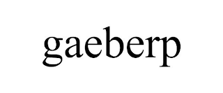 GAEBERP