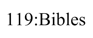 119:BIBLES