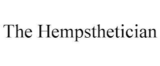 THE HEMPSTHETICIAN