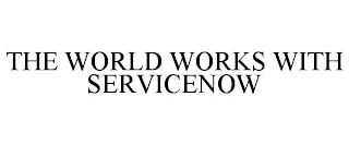 THE WORLD WORKS WITH SERVICENOW