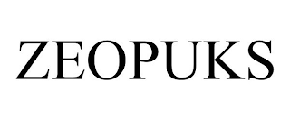 ZEOPUKS