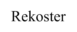 REKOSTER