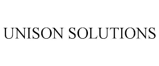 UNISON SOLUTIONS