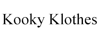 KOOKY KLOTHES
