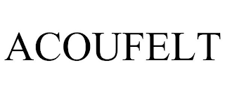 ACOUFELT