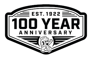 EST. 1922 100 YEAR ANNIVERSARY TIREMAN