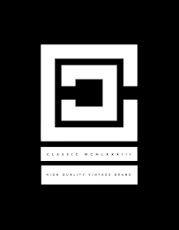 CC CLASSIC MCMLXXXIII HIGH QUALITY VINTAGE BRAND