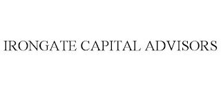 IRONGATE CAPITAL ADVISORS