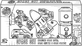 ASTRO VENTURE 3+ ASTRO VENTURE SPACE SET INCLUDING SPACE ROVER, SPACE SHUTTLE & SPACE STATION PRESS BUTTON TO OPEN COMPARTMENTS ASTRONAUT FITS INSIDE PUSH BUMPER TO CLOSE COMPARTMENTS FIGURE FITS INSIDE FUNCTIONAL MECHANICAL ARM PRESS BUTTON FOR LIGHTS & SOUND ROVER-1 SPACE SHUTTLE SPACE SHUTTLE S1 STATION ASTRONAUT ROTATES PLAYSET INSIDE! PRESS BUTTON FOR LIGHTS & SOUND PLAY MIND SPACE SET INCLUDING SPACE ROVER, SPACE SHUTTLE & SPACE STATION