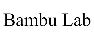 BAMBU LAB