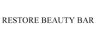 RESTORE BEAUTY BAR