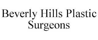 BEVERLY HILLS PLASTIC SURGEONS