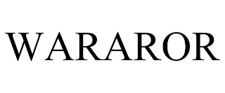 WARAROR