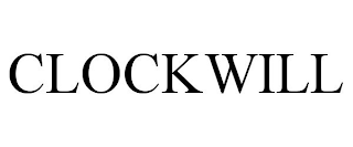 CLOCKWILL