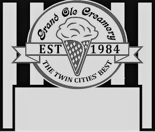 GRAND OLE CREAMERY EST 1984 THE TWIN CITIES' BEST