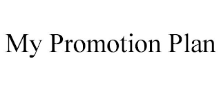 MY PROMOTION PLAN