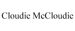 CLOUDIE MCCLOUDIE