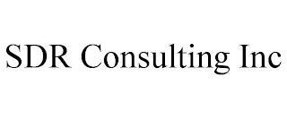 SDR CONSULTING INC