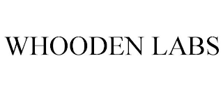 WHOODEN LABS