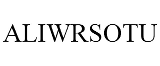 ALIWRSOTU