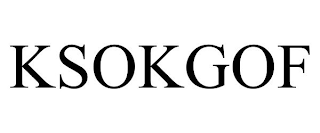 KSOKGOF