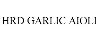 HRD GARLIC AIOLI