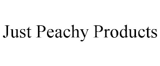 JUST PEACHY PRODUCTS