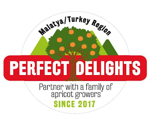 MALATYA/TURKEY REGION PERFECT DELIGHTS PARTNER WITH A FAMILY OF APRICOT GROWERS SINCE 2017