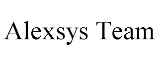 ALEXSYS TEAM