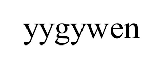 YYGYWEN