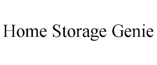 HOME STORAGE GENIE