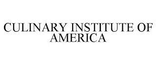 CULINARY INSTITUTE OF AMERICA