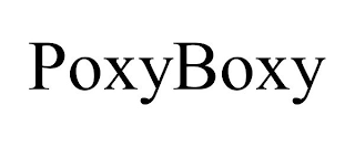 POXYBOXY